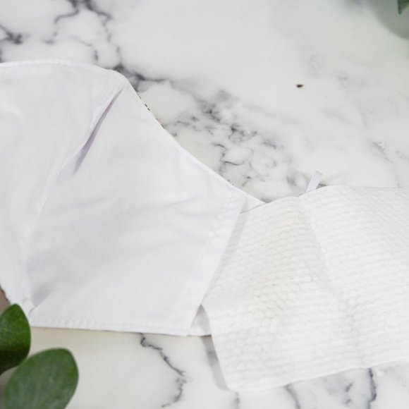 3 layers with filter pocket cotton face mask - Picture 3 of 5